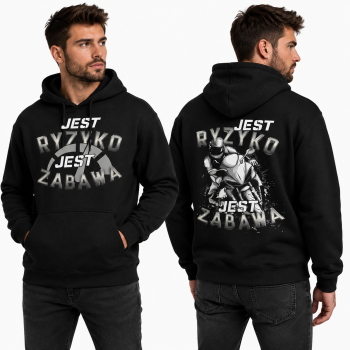BLUZA Z KAPTUREM M8 JEST RYZYKO